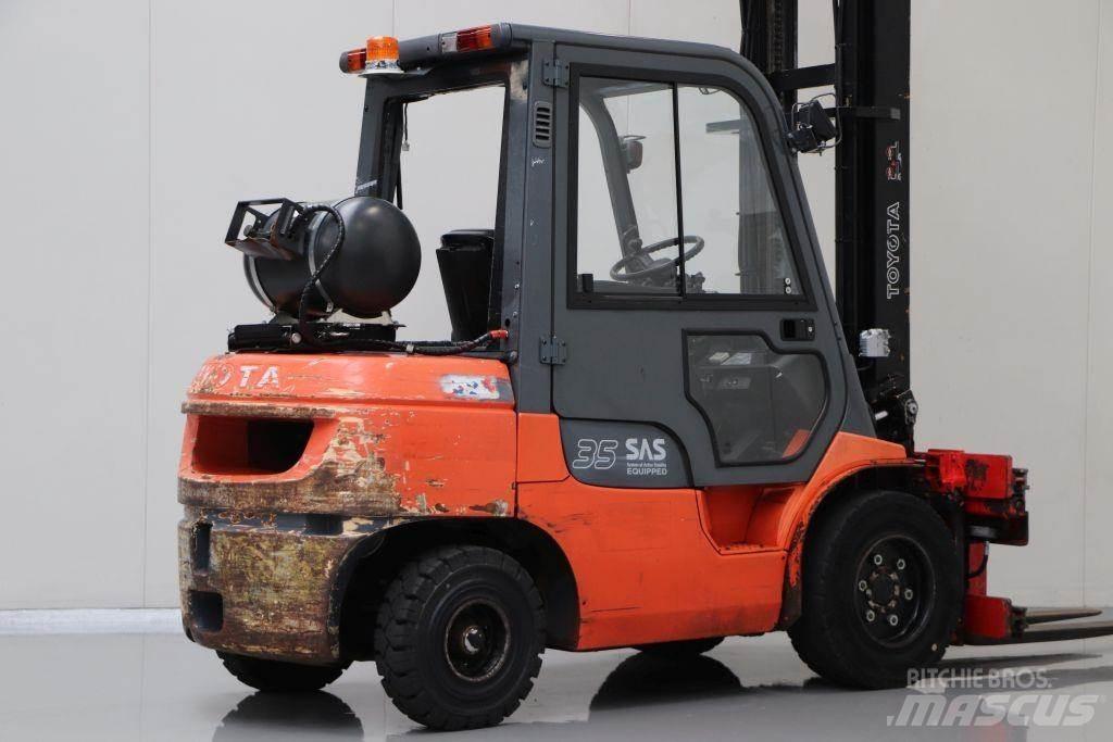 Toyota 02-7FGJF35 LPG heftrucks