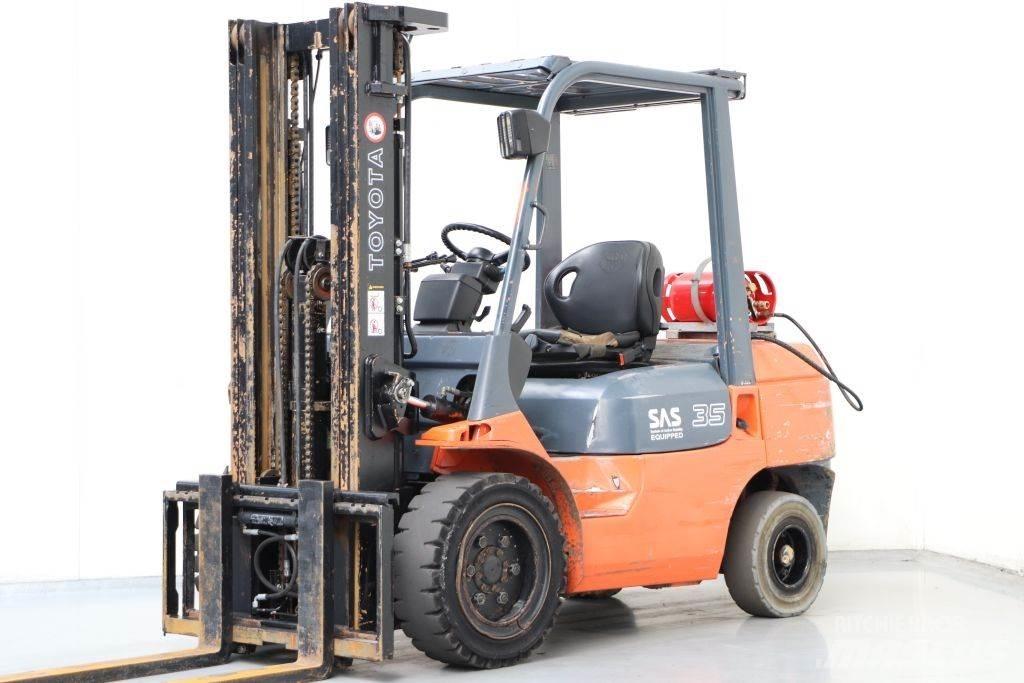 Toyota 02-7FGJF35 LPG heftrucks