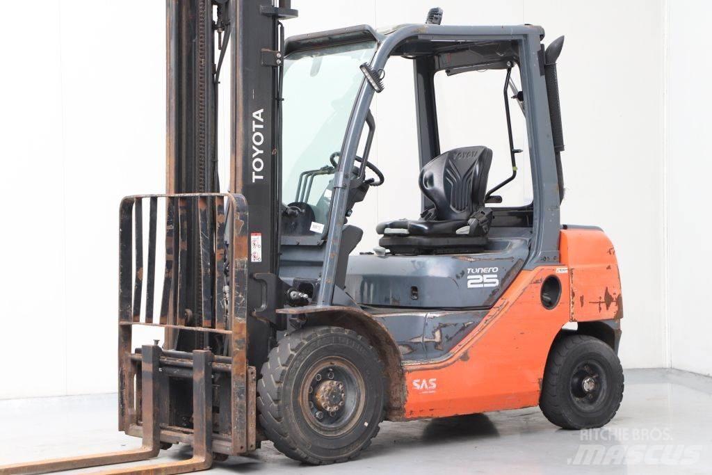 Toyota 02-8FDF25 Diesel heftrucks