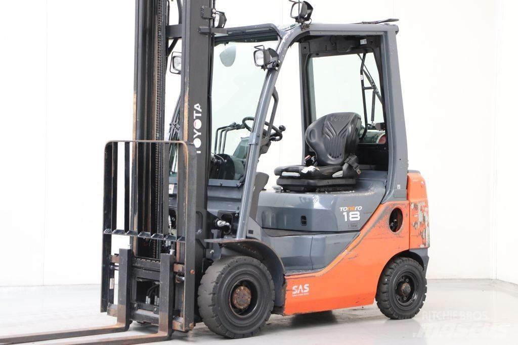 Toyota 02-8FGF18 LPG heftrucks