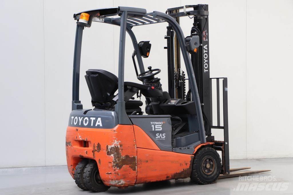 Toyota 8FBET15 Elektrische heftrucks