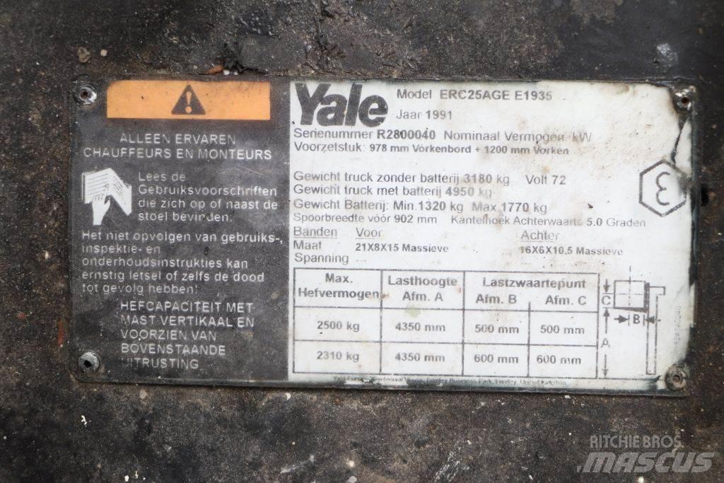 Yale ERC25AGE Elektrische heftrucks