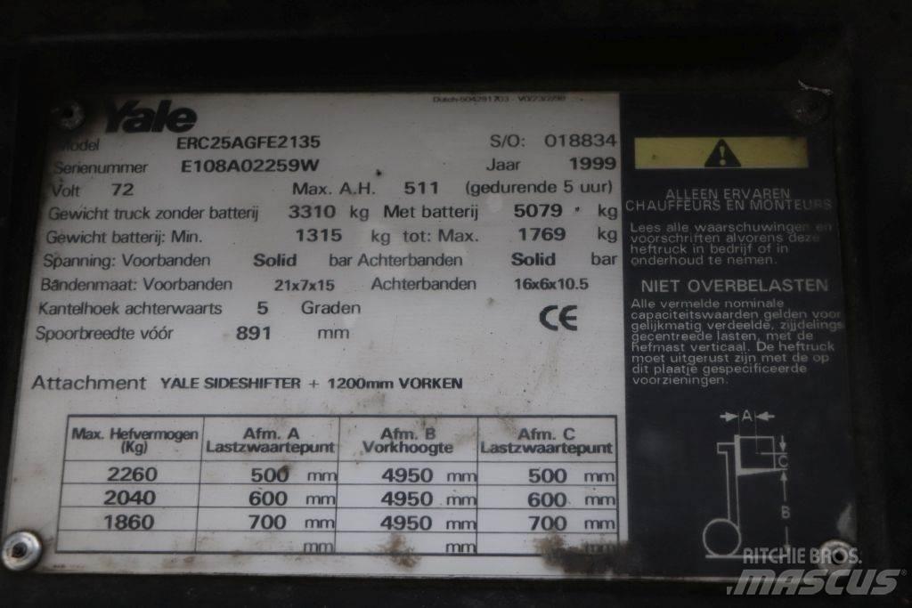 Yale ERC25AGF Elektrische heftrucks