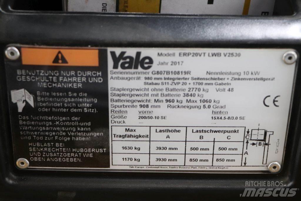 Yale ERP20VT Elektrische heftrucks