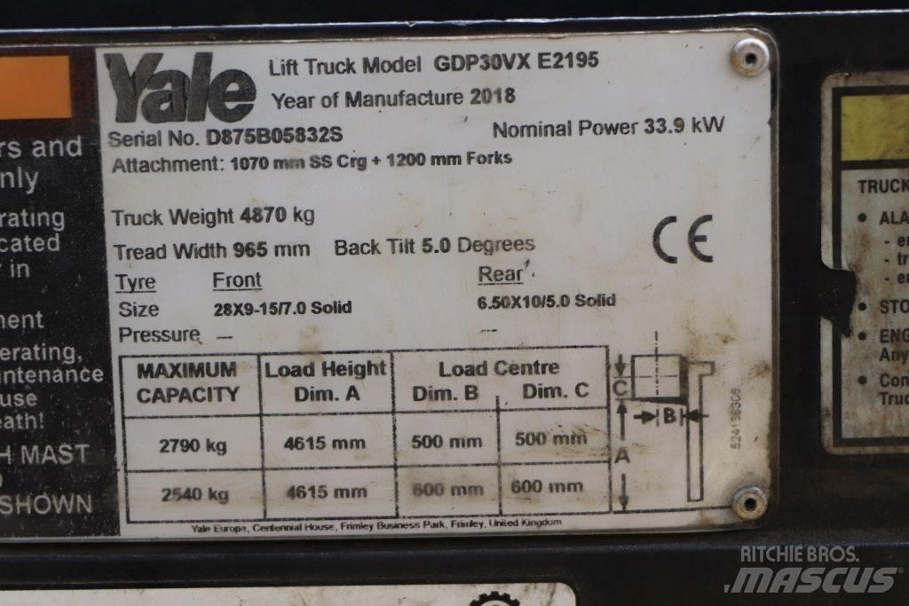 Yale GDP30VX Diesel heftrucks