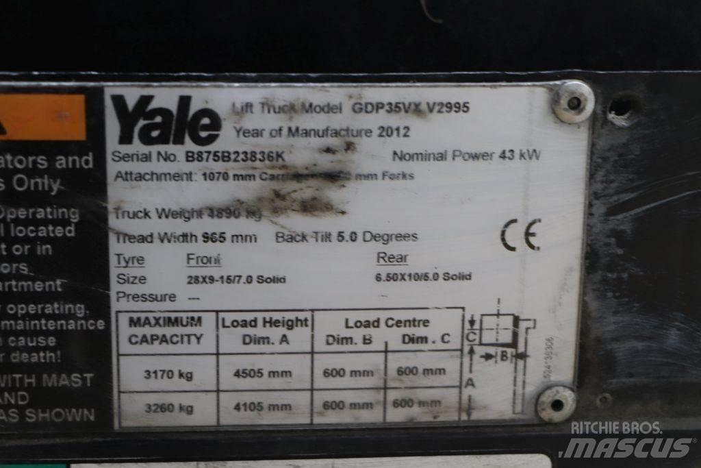 Yale GDP35VX Diesel heftrucks