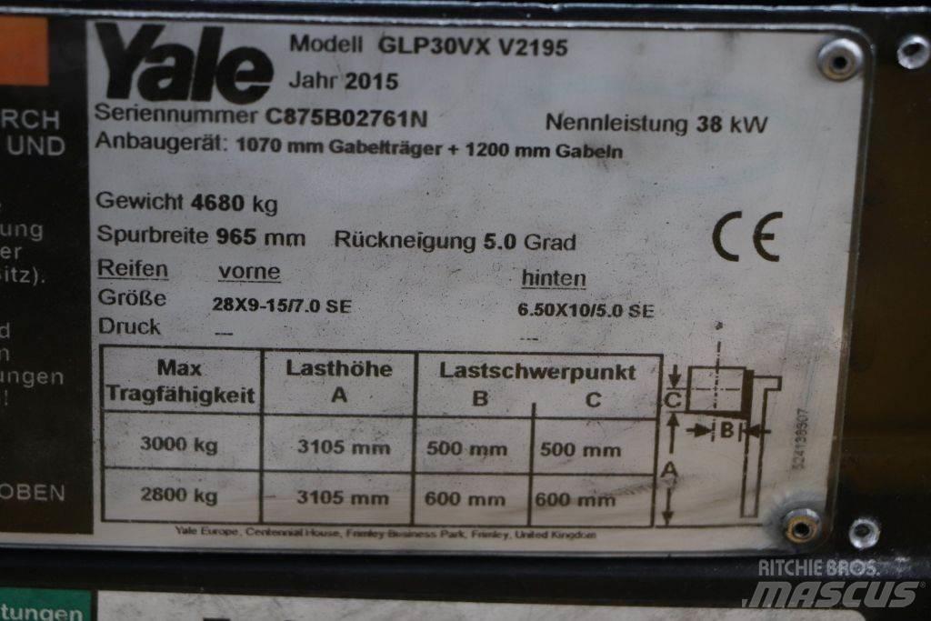 Yale GLP30VX LPG heftrucks