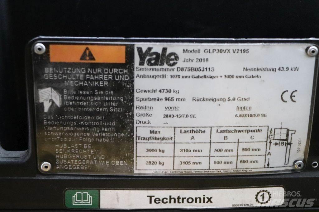 Yale GLP30VX LPG heftrucks