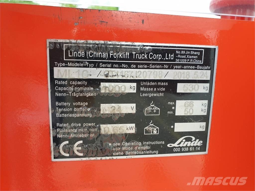 Linde #N/A Meeloop stapelaar