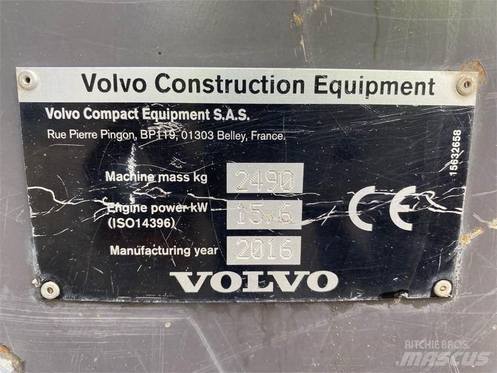 Volvo ECR25 Wielgraafmachines
