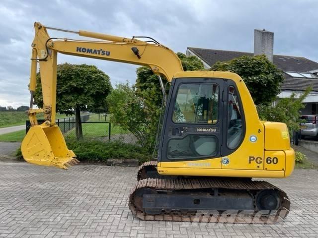 Komatsu PC 60-7 Rupsgraafmachines