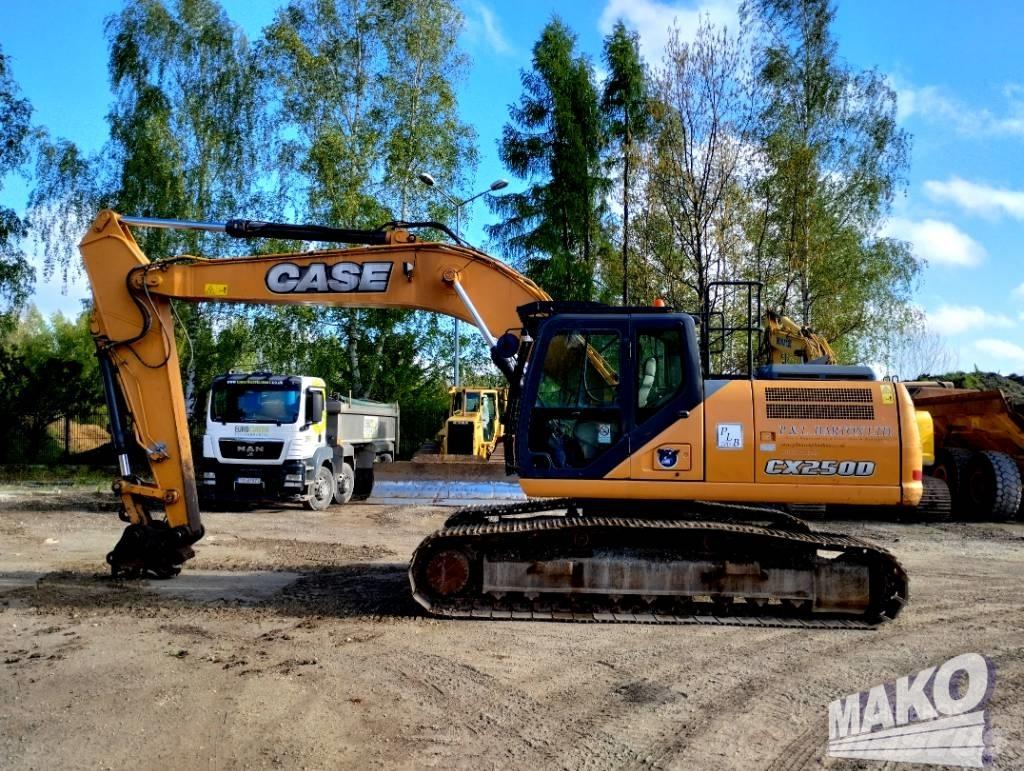 CASE CX 250 D Rupsgraafmachines