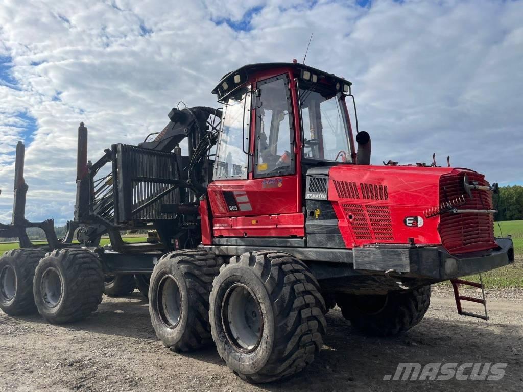 Komatsu 865 Uitrijwagens