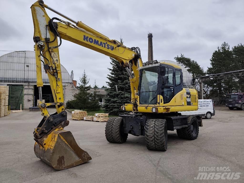 Komatsu PW 160-7E0 Wielgraafmachines