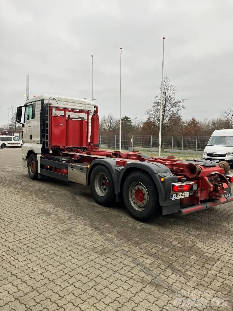 MAN TGX 26.500 6X2 Vrachtwagen met containersysteem