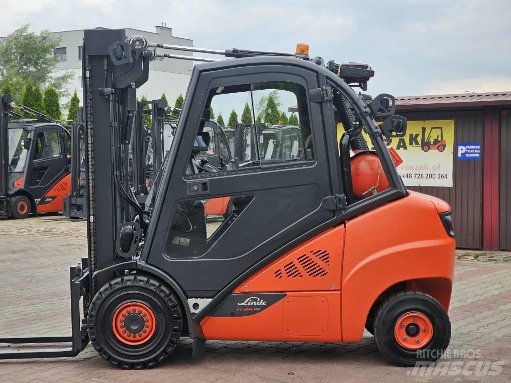 Linde H35T-02 LPG heftrucks