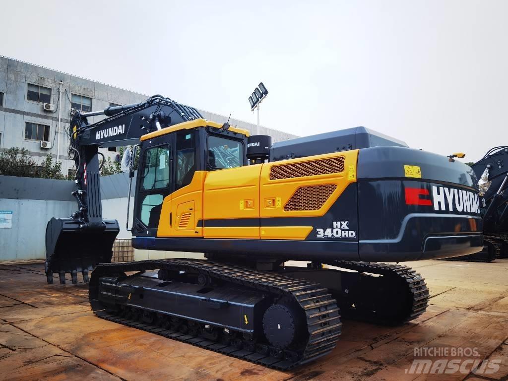 Hyundai HX340 Rupsgraafmachines