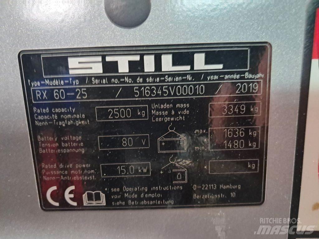 Still RX60-25 Elektrische heftrucks