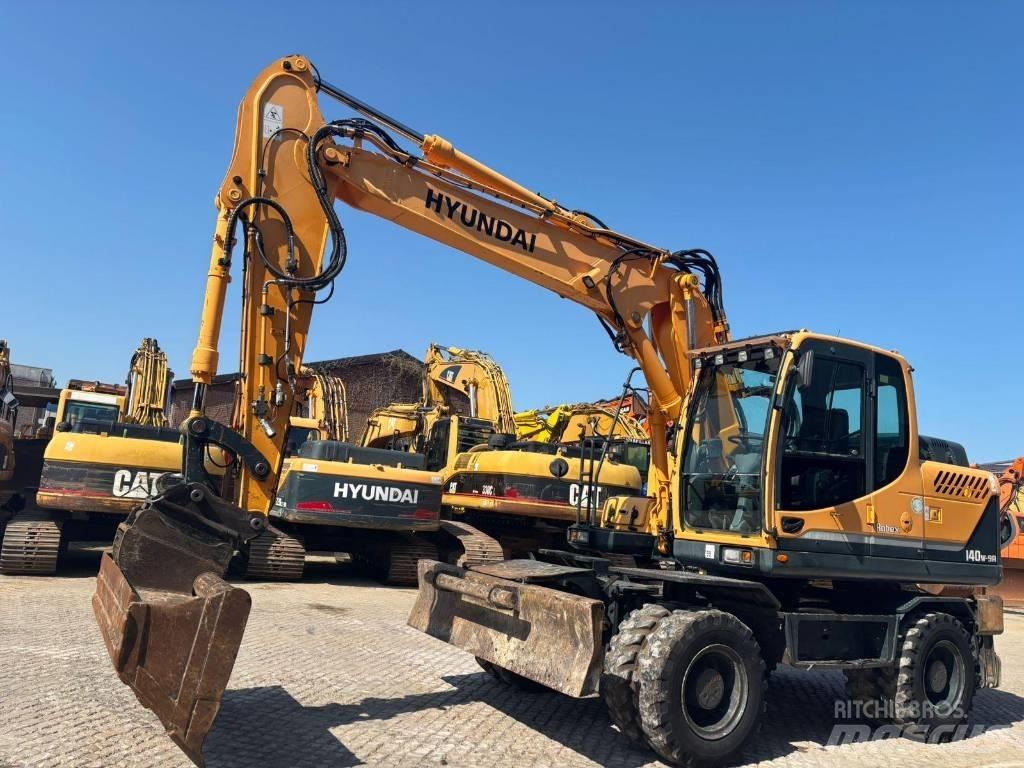 Hyundai 140W-9A Wielgraafmachines