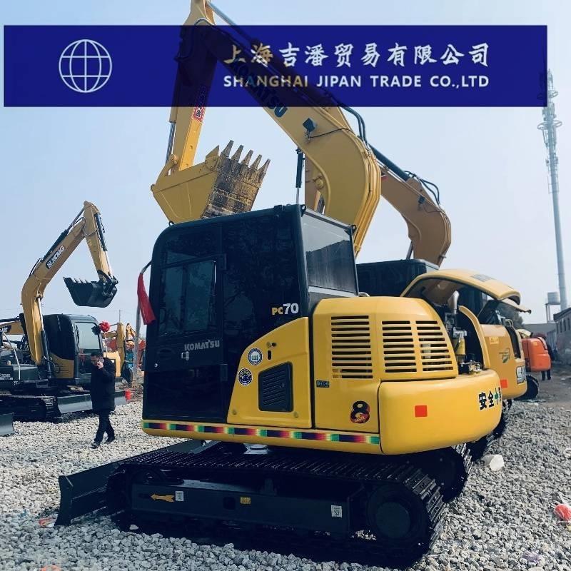 Komatsu PC 70 Midigraafmachines 7t - 12t