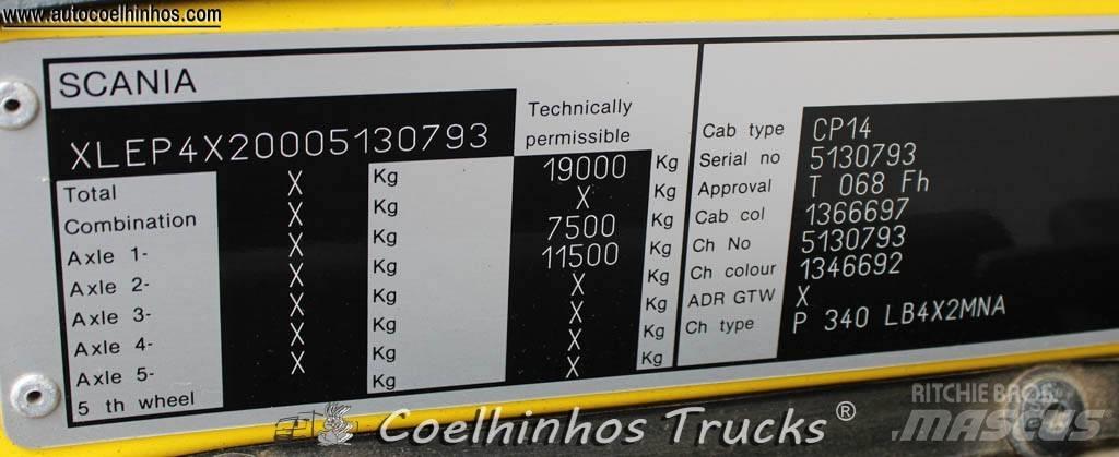 Scania P 340 Chassis met cabine