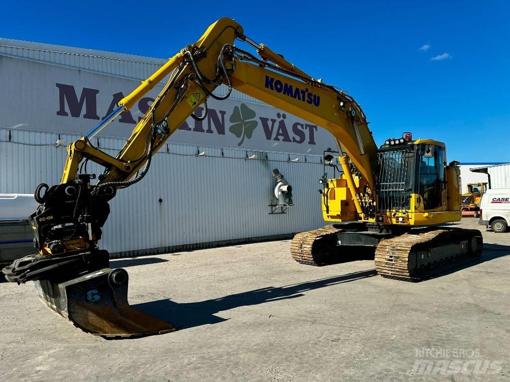 Komatsu PC 228 US-11 Rupsgraafmachines