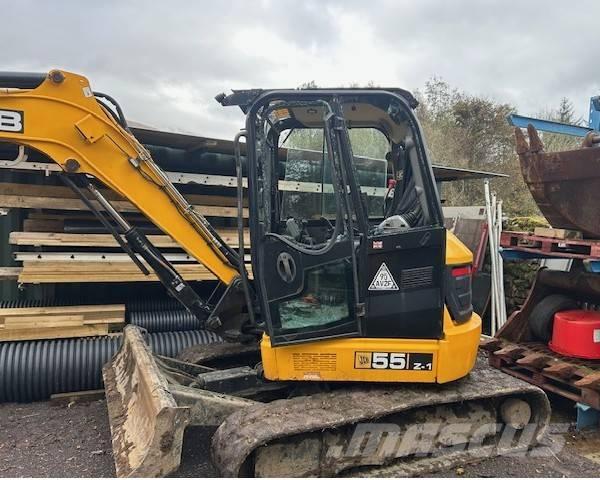 JCB 55 Z-1 Minigraafmachines < 7t