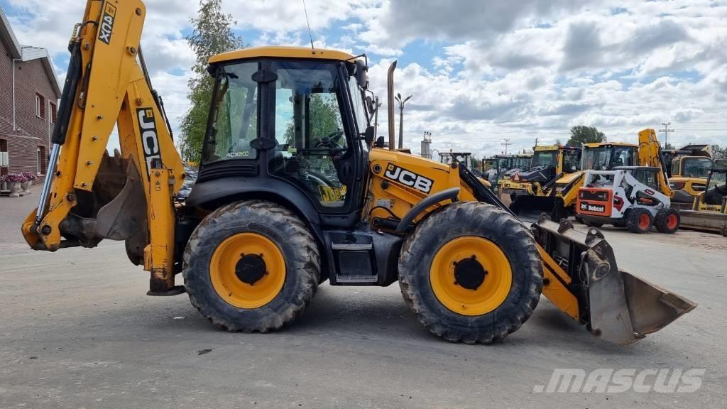 JCB 4 CX Graaf-laadcombinaties