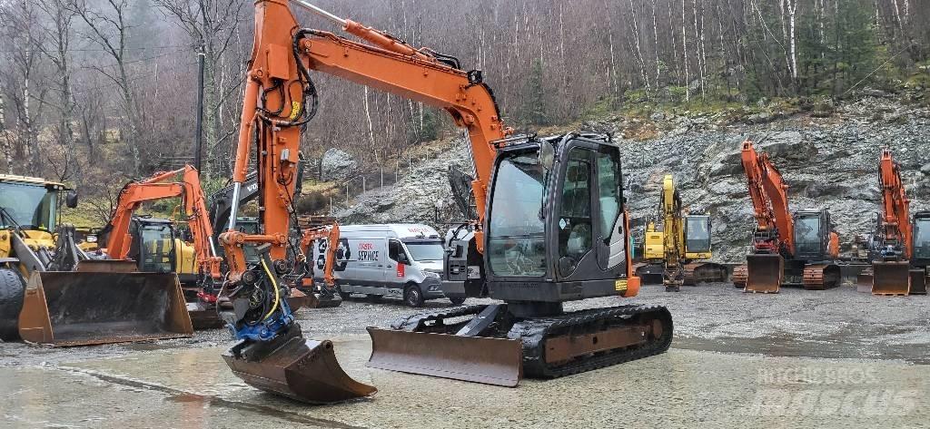 Hitachi ZX 85 US-6 Midigraafmachines 7t - 12t