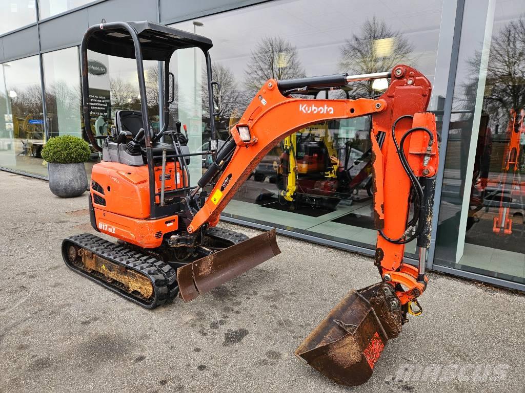 Kubota U 17-3 Minigraafmachines < 7t
