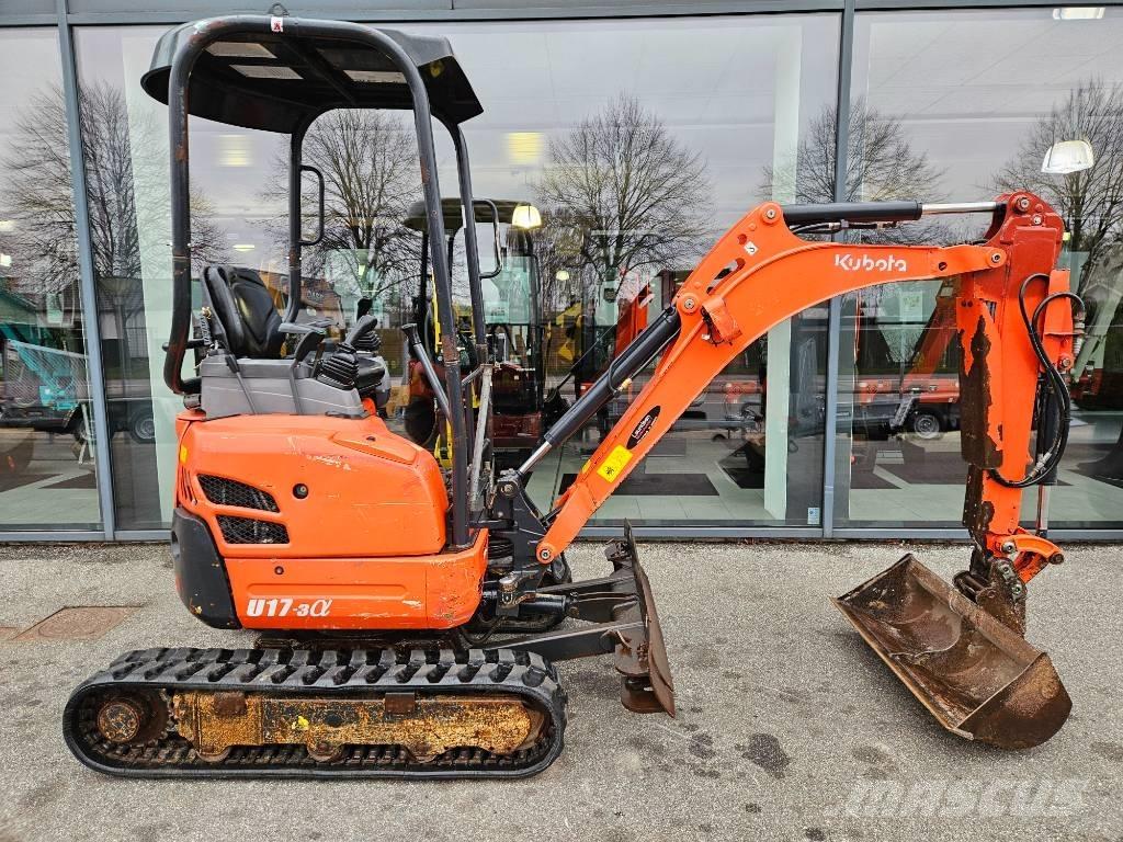 Kubota U 17-3 Minigraafmachines < 7t