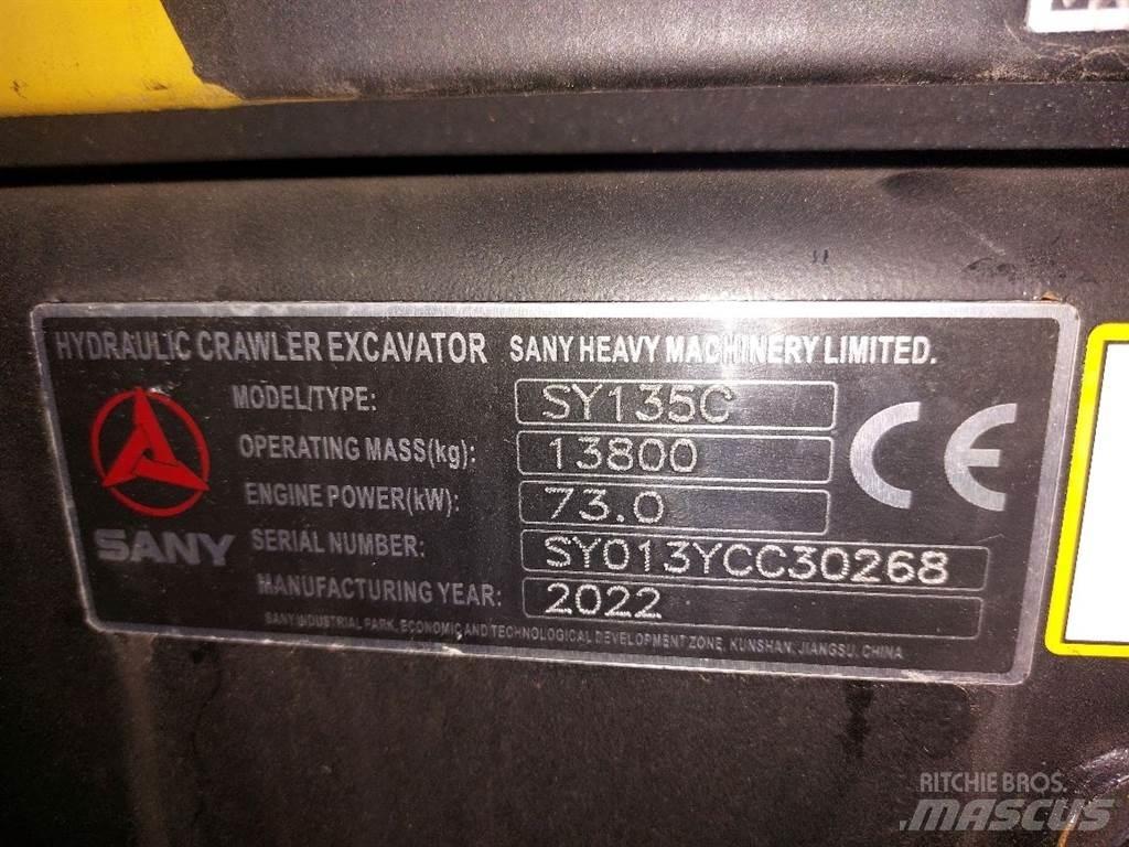 Sany SY 135 C (NEW) Rupsgraafmachines