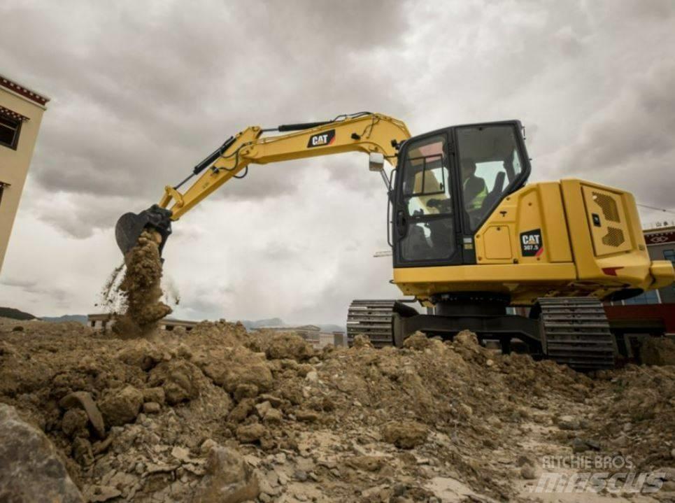 CAT 307,5 UTHYRES Midigraafmachines 7t - 12t