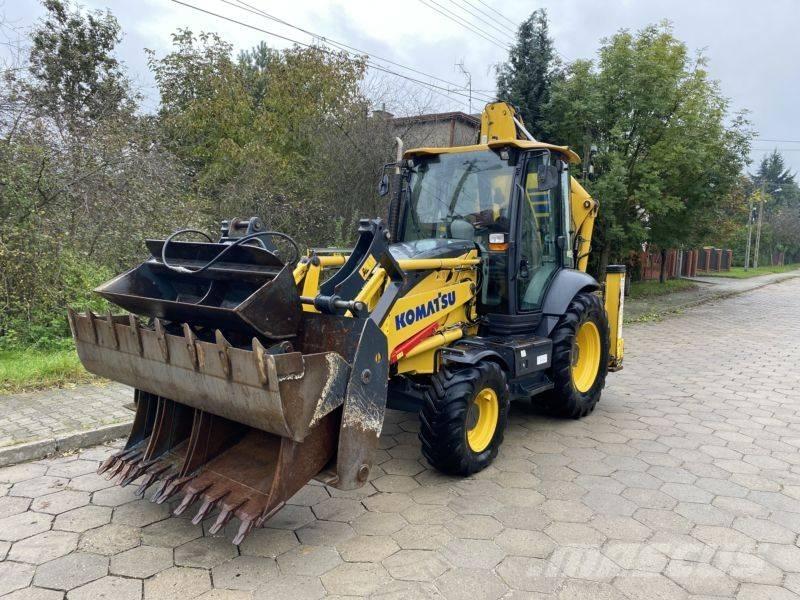 Komatsu WB 93 R-8 Graaf-laadcombinaties