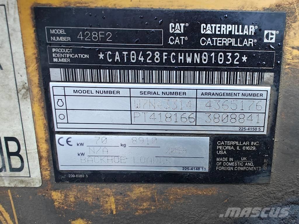 CAT 428 F2 Graaf-laadcombinaties