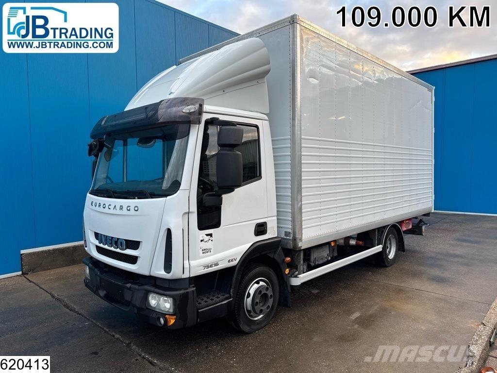 Iveco 75E16 EURO 5 Schuifzeilopbouw