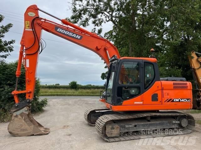 Doosan DX 140 LC Rupsgraafmachines