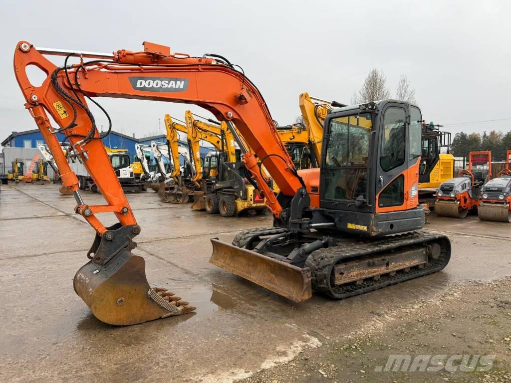 Doosan DX 85 R Midigraafmachines 7t - 12t