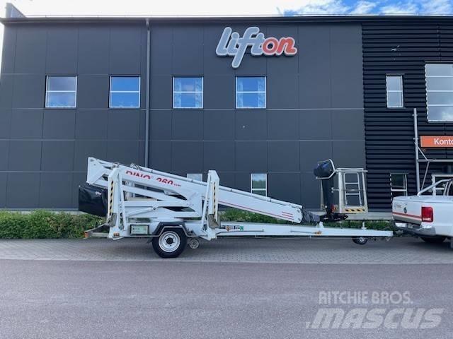 Dino 260 XTD Skylift Aanhanger hoogwerkers