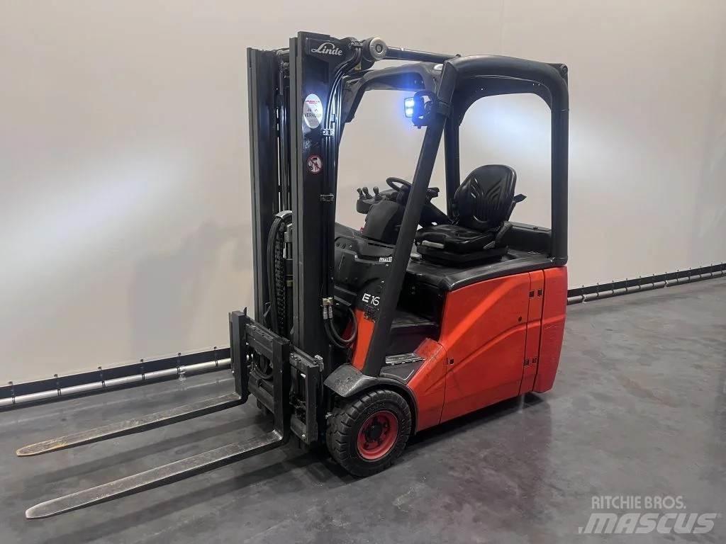 Linde E 16 H-01 Elektrische heftrucks
