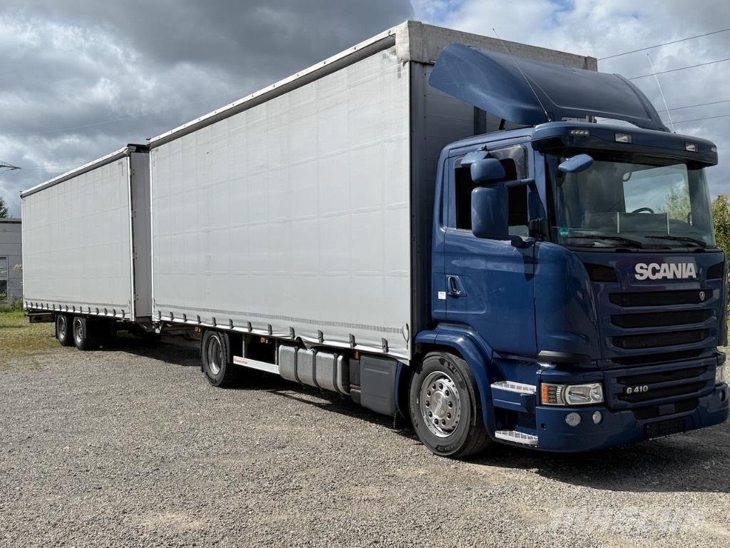 Scania G 410 Schuifzeilopbouw