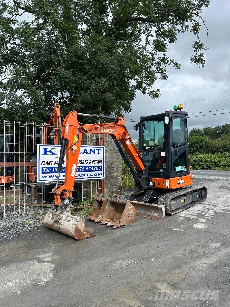 Hitachi ZX 26 U-6 Minigraafmachines < 7t