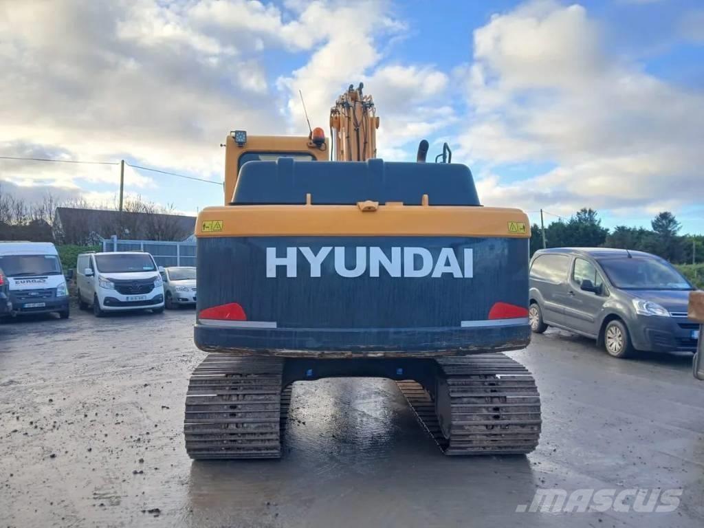 Hyundai R 140 Rupsgraafmachines