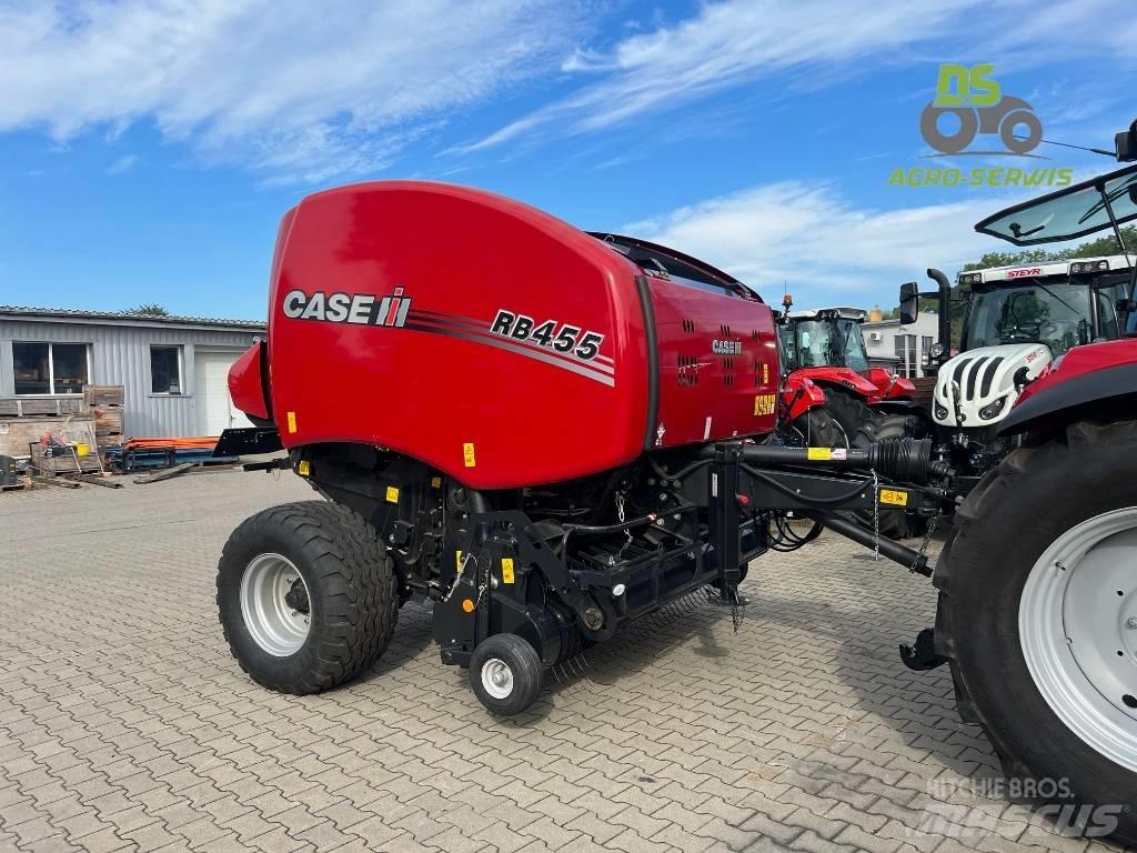 Case IH RB 455 Ronde-balenpersen
