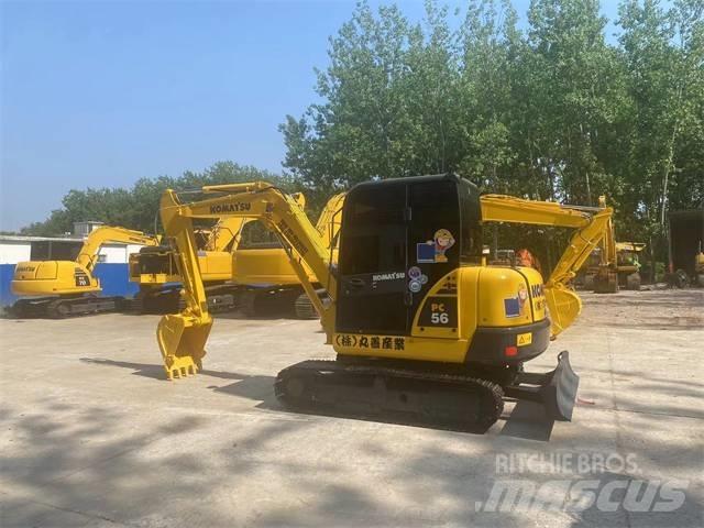 Komatsu PC 56 Rupsgraafmachines