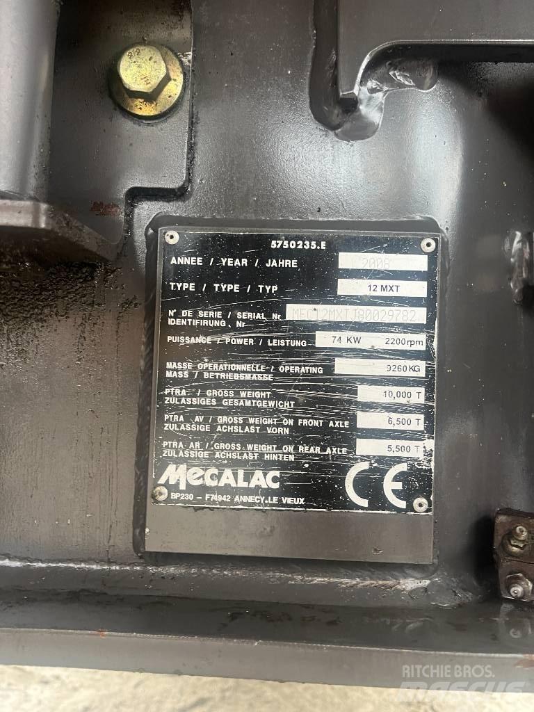 Mecalac 12 M XT Wielgraafmachines