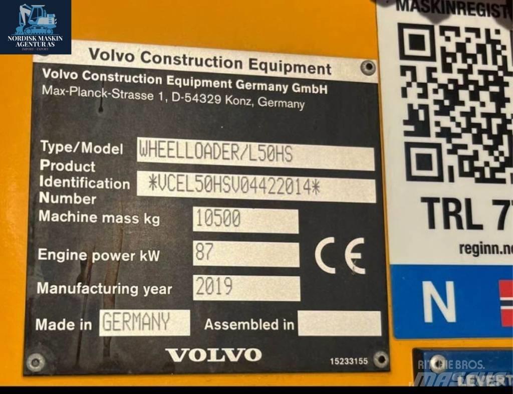 Volvo L 50 HS Wielladers