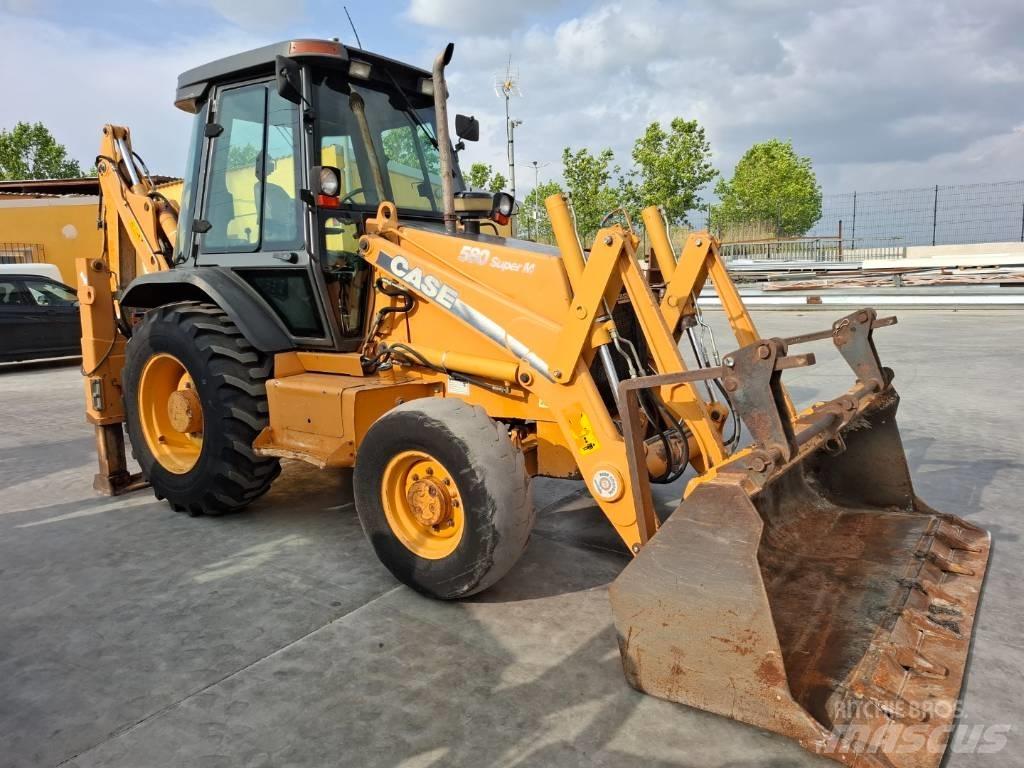 CASE 580 SM Graaf-laadcombinaties
