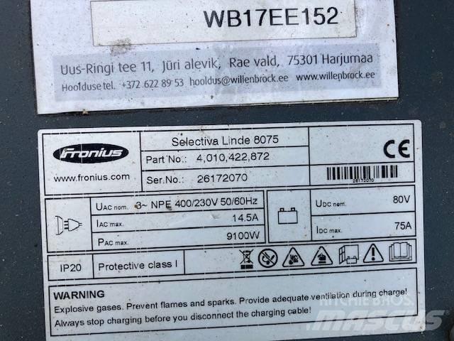 Linde E30/600HL/387 Elektrische heftrucks