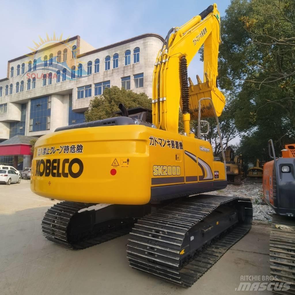 Kobelco SK 200 Rupsgraafmachines